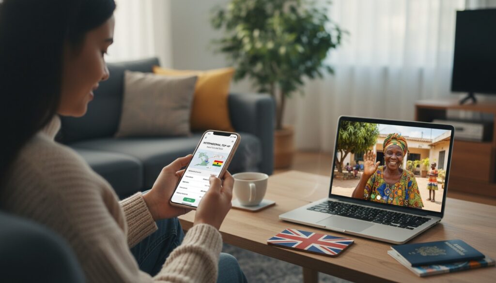 International Top-Up from the UK: How to Send Mobile Credit to Family Abroad