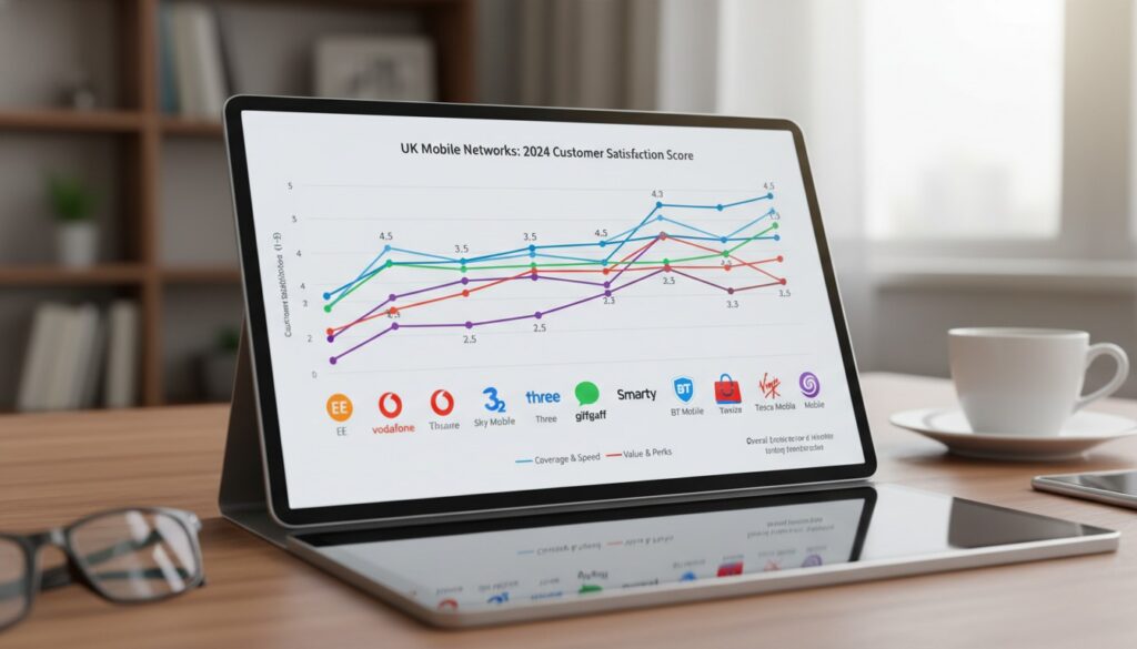 Real Customer Reviews of UK Mobile Networks: What Users Actually Say in 2024